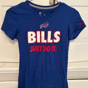 Nike Blue Bills Just Do It Tee